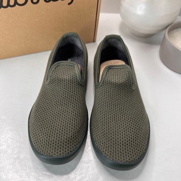 Allbirds Tree Loungers Slip on Walking Shoes Kauri Fiddle Leaf Green Women 6 NWB - Picture 5 of 10
